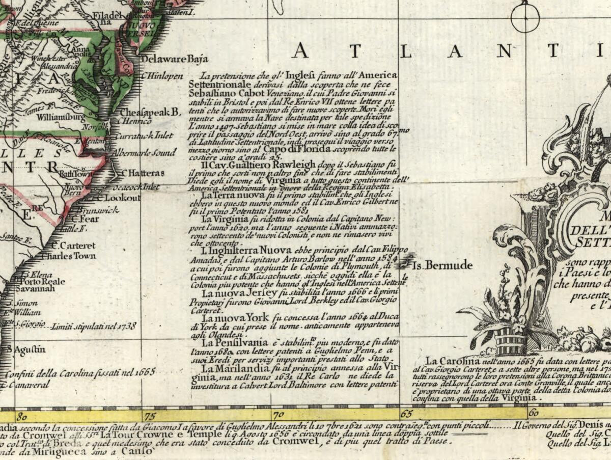 This old map of Mappa Dell&