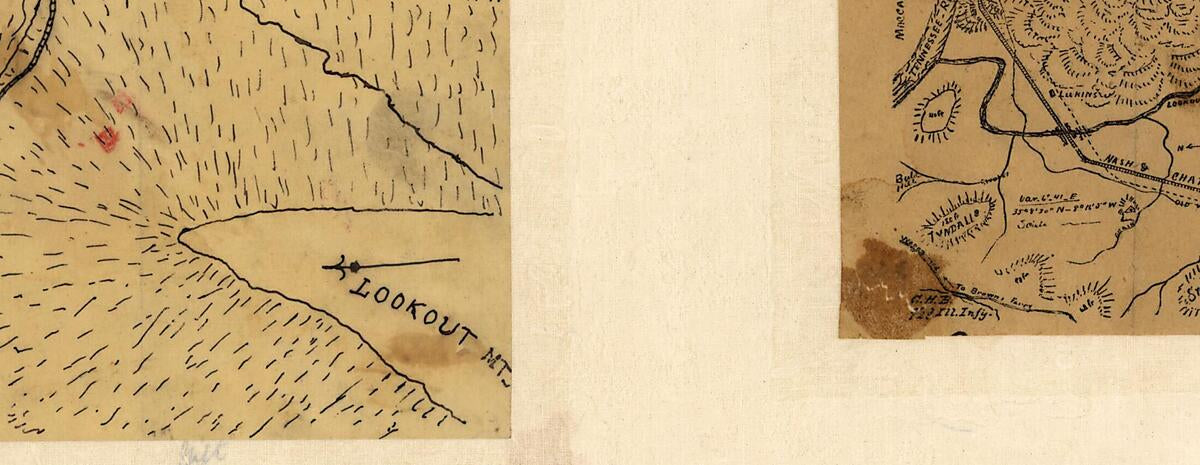 This old map of -Tenn. Profield sic June from 1863 (-Tenn. Profiled June from 1863) was created by G. H. Blakeslee in 1863