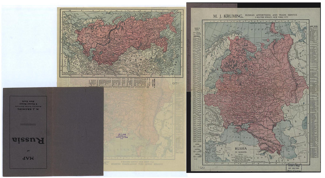 This old map of Russia In Empire. (Map of Russia) from 1910 was created by Rand McNally and Company in 1910