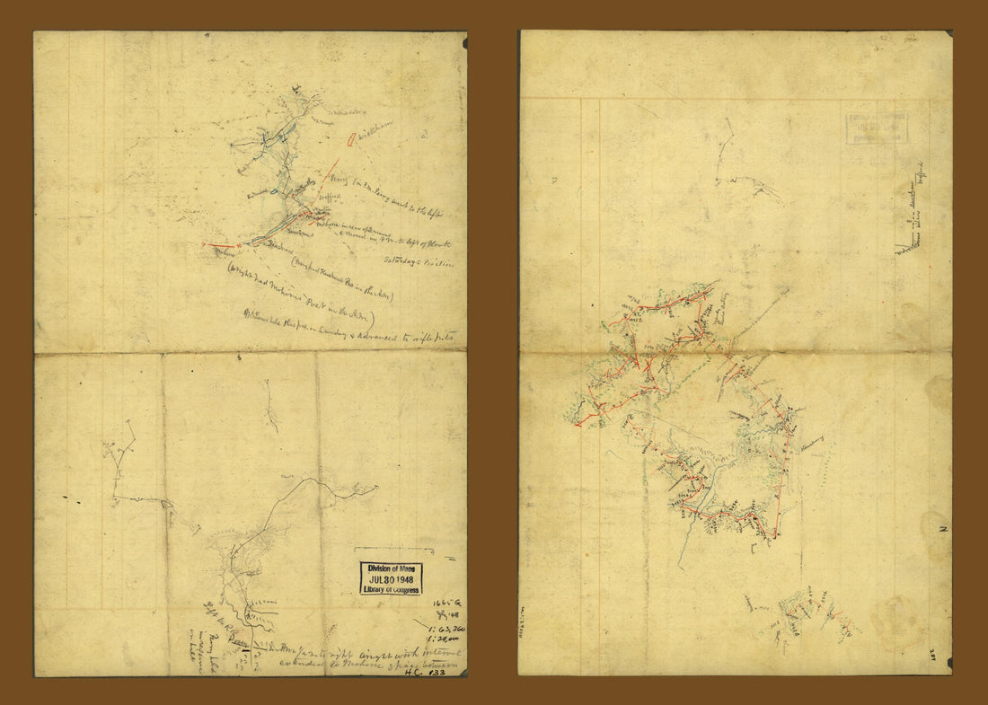 This old map of 4, from 1863 was created by in 1863