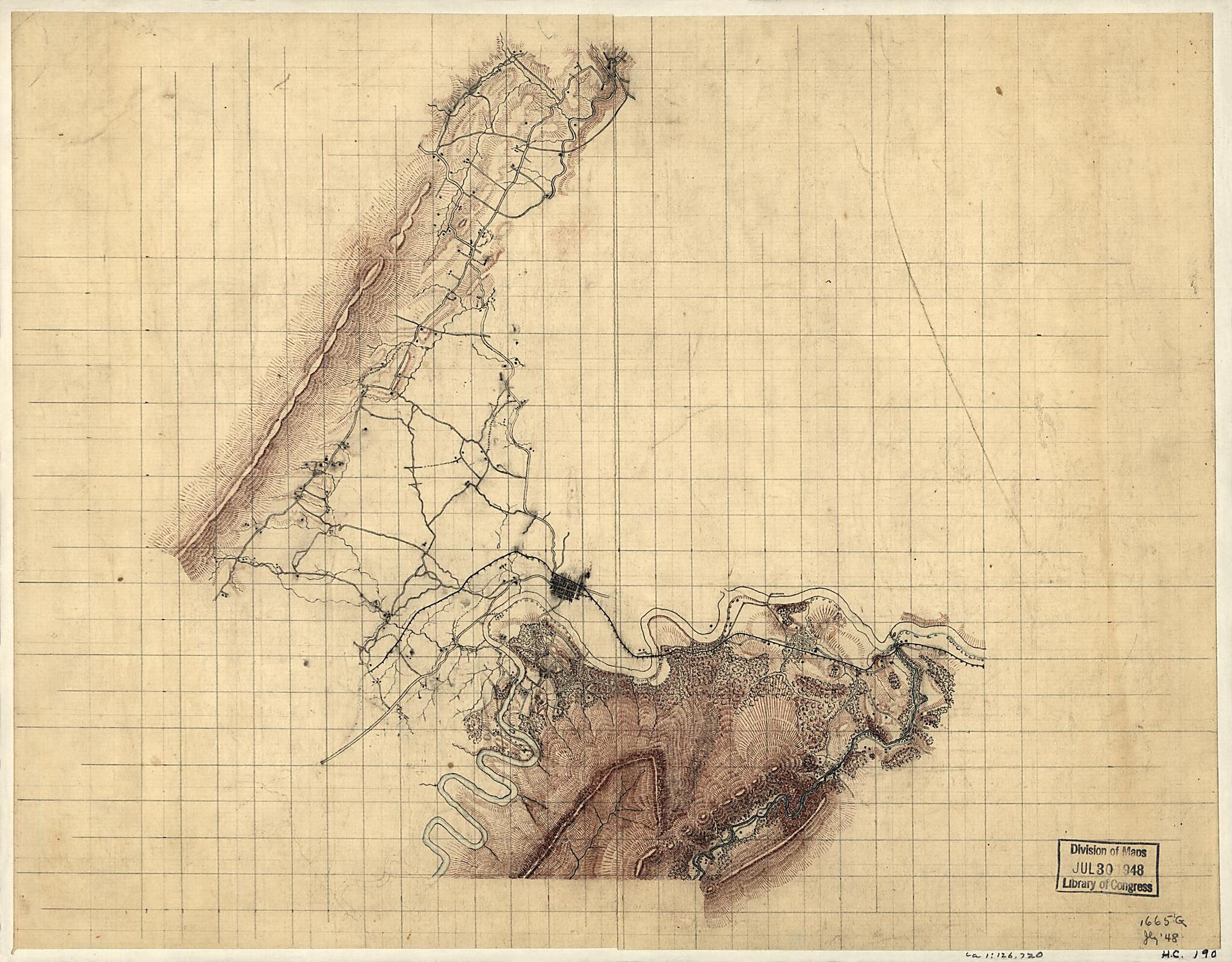 This old map of Map of the Vicinity of Strasburg, Virginia from 1860 was created by in 1860