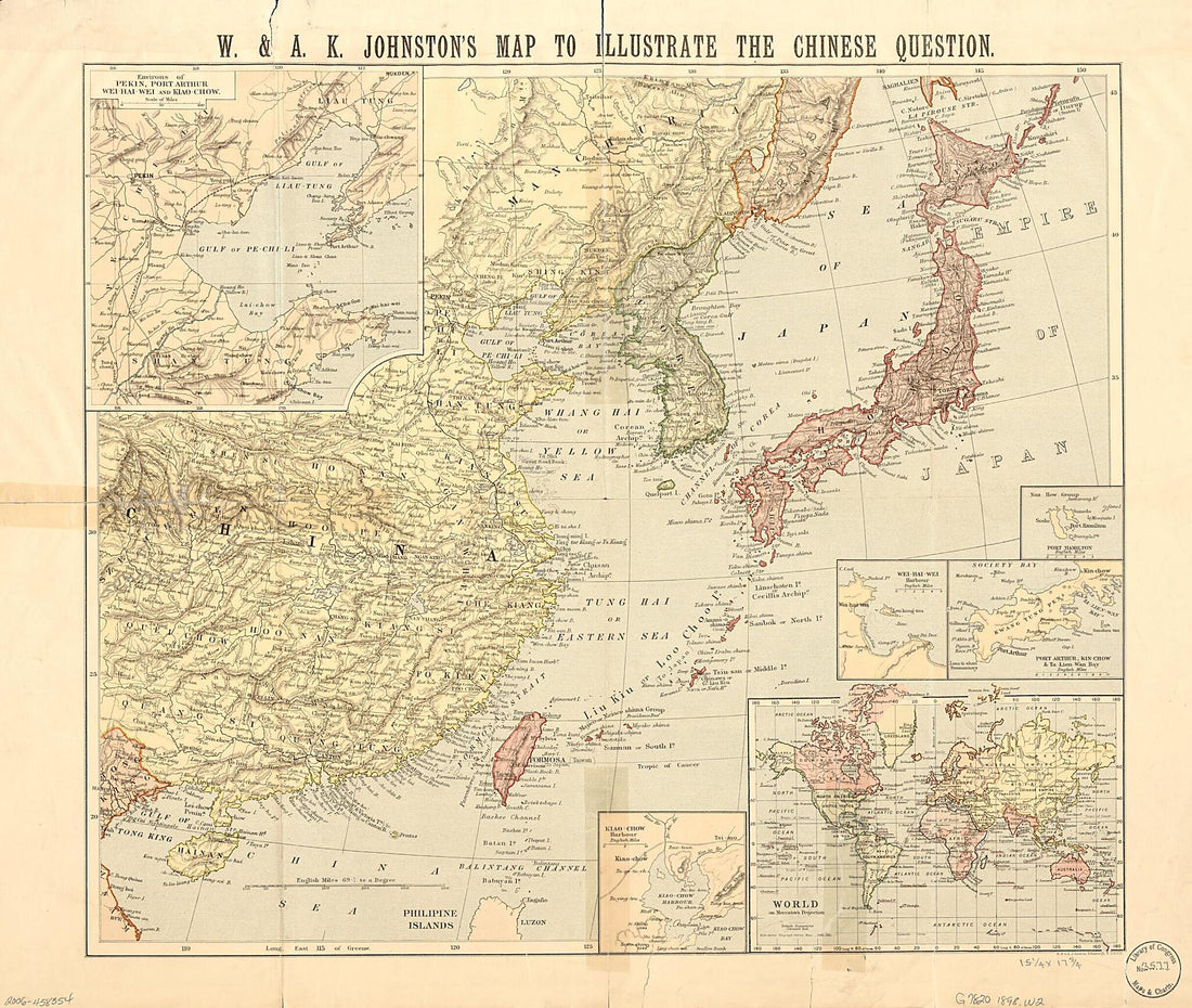 This old map of W. & A. K. Johnston&