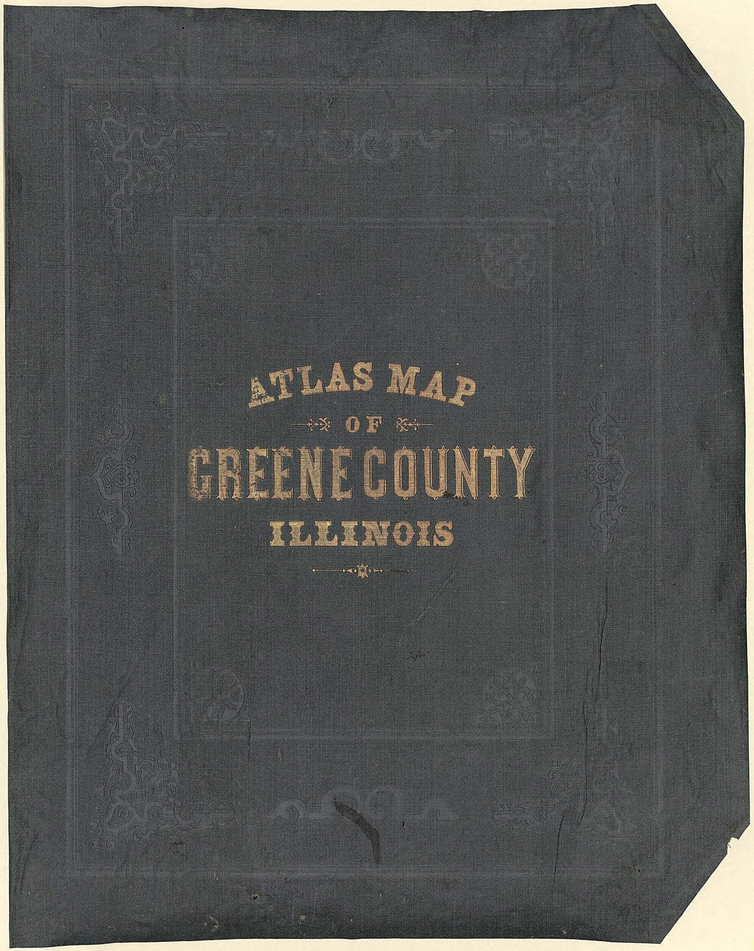 This old map of Atlas Map of Greene County, Illinois from 1873 was created by Lyter & Co Andreas in 1873