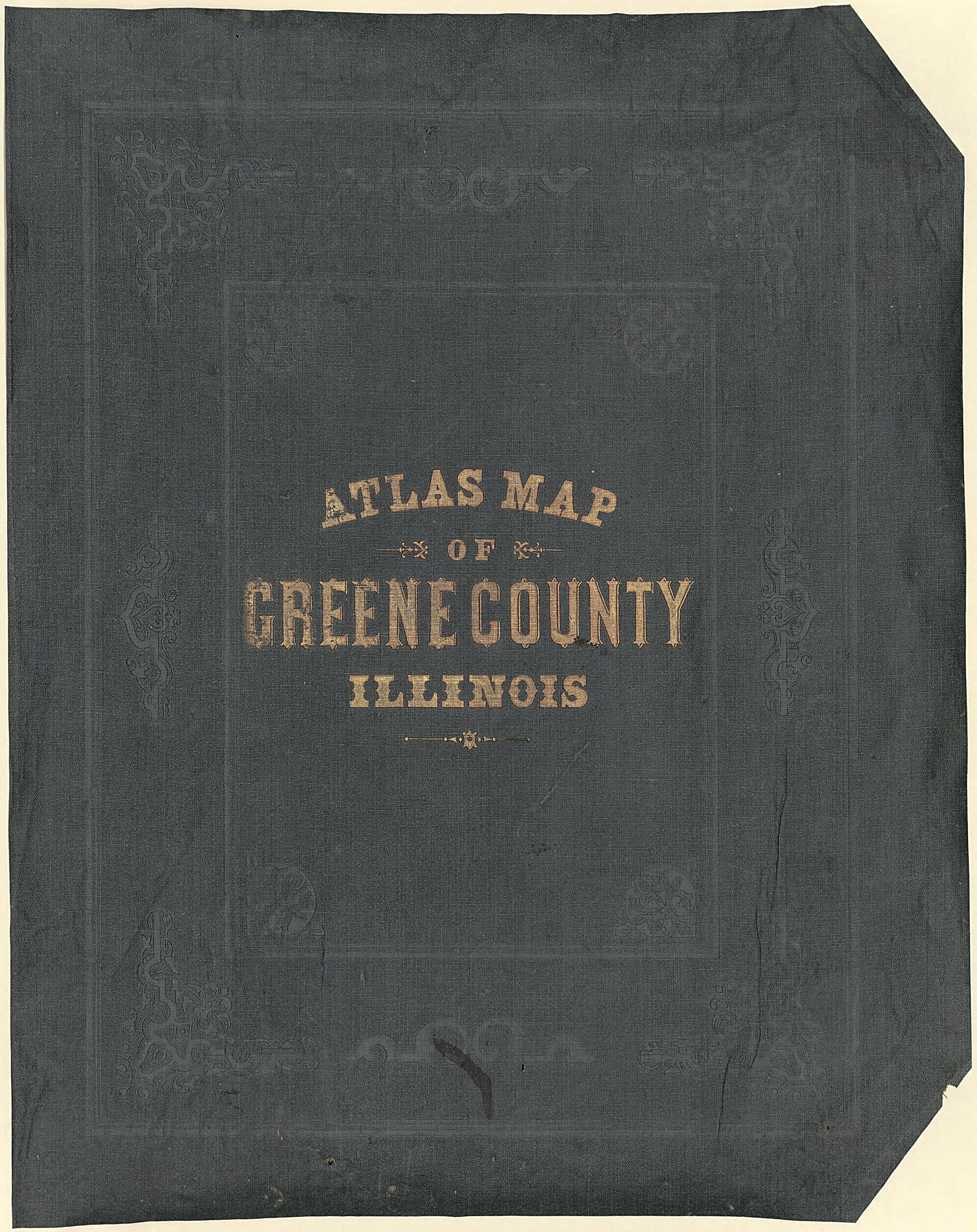 This old map of Atlas Map of Greene County, Illinois from 1873 was created by Lyter & Co Andreas in 1873