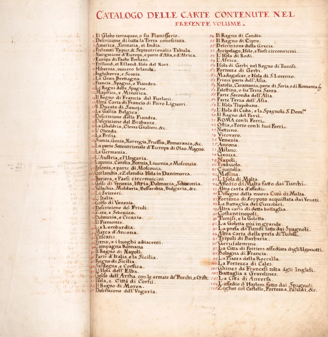 This old map of Geografia Tavole Moderne Di Geografia De La Maggior Parte Del Mondo Di Diversi Avtori Raccolte Et Messe Secondo L&