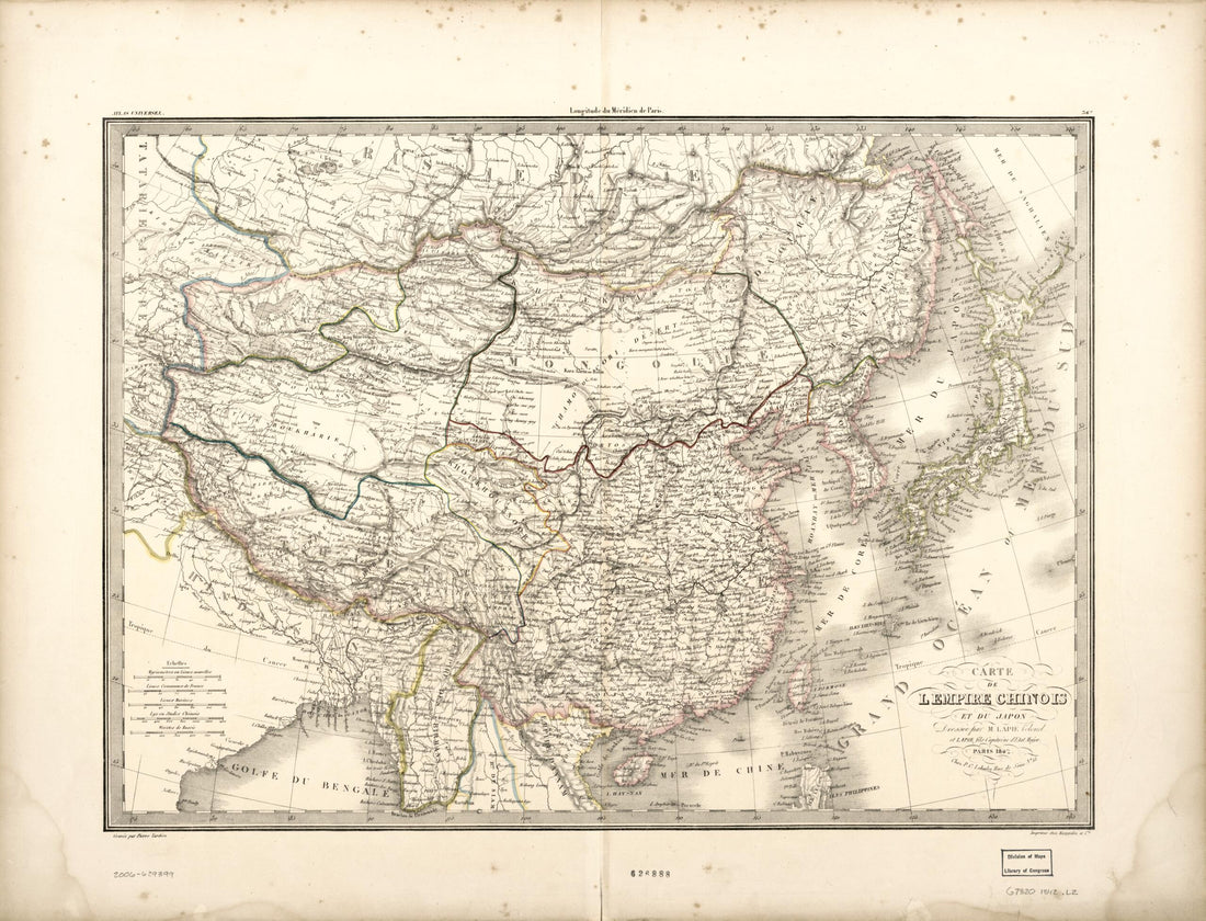 This old map of Carte De L&