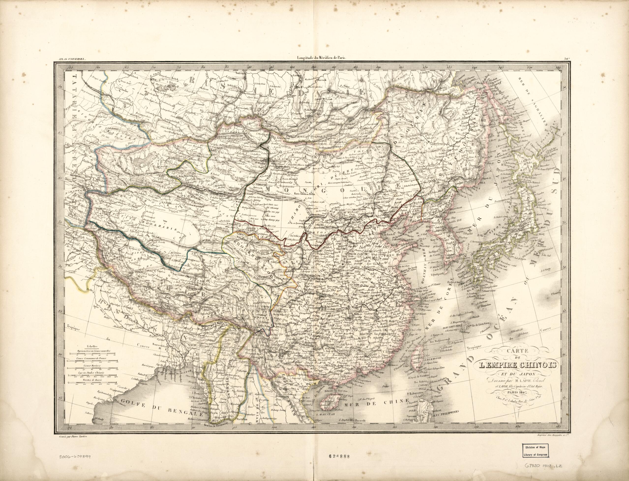 This old map of Carte De L&