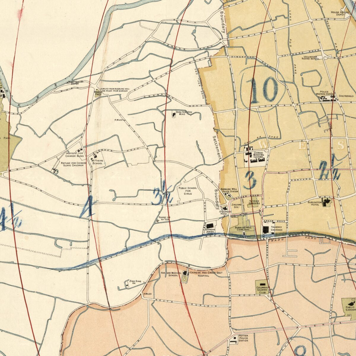 This old map of Map of Shanghai from 1918 was created by  Waterlow and Sons in 1918