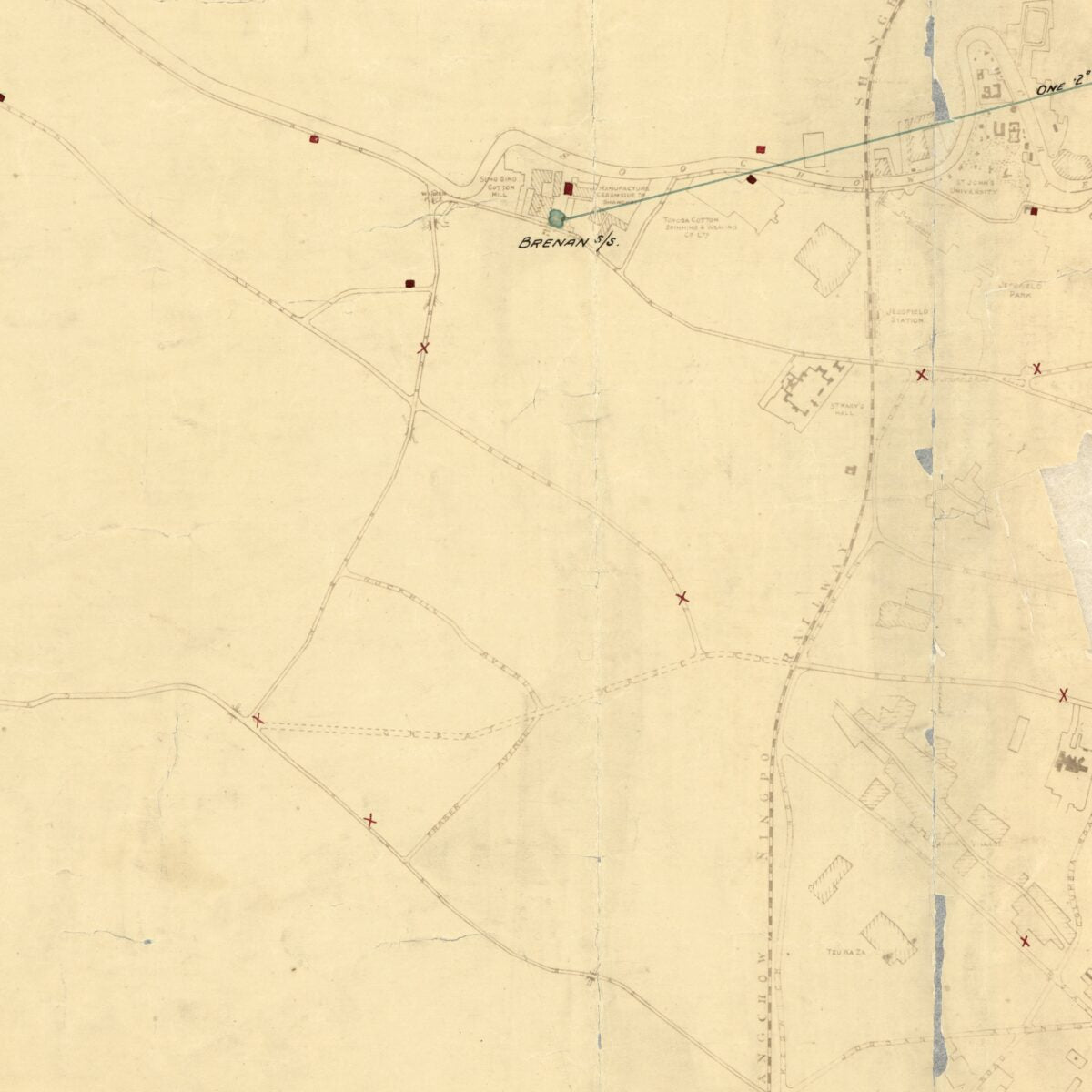 This old map of Plan of Shanghai from 1923 was created by  Shanghai (China : International Settlement). Municipal Council in 1923