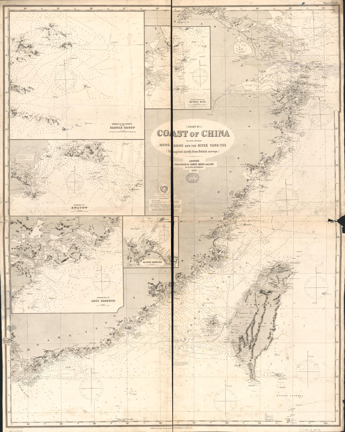 Tse in 1889 by Relic Map Company
