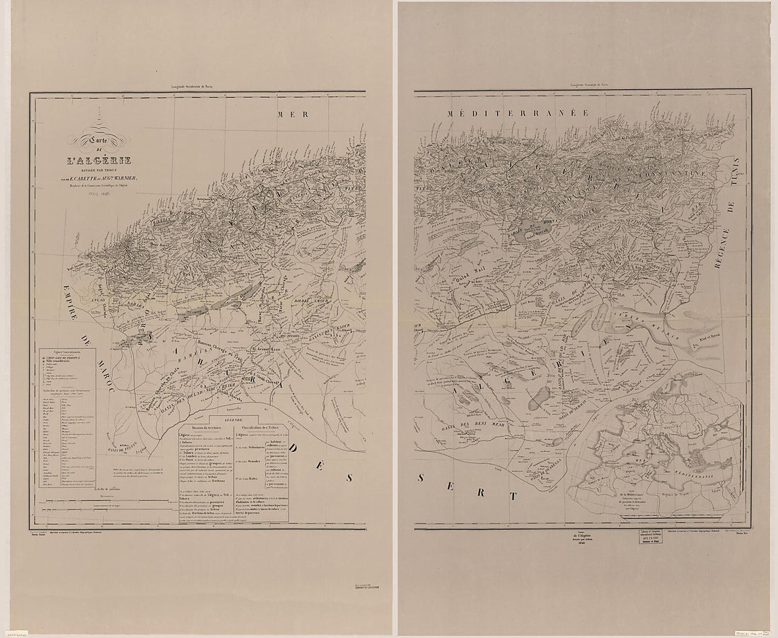 This old map of Carte De L&