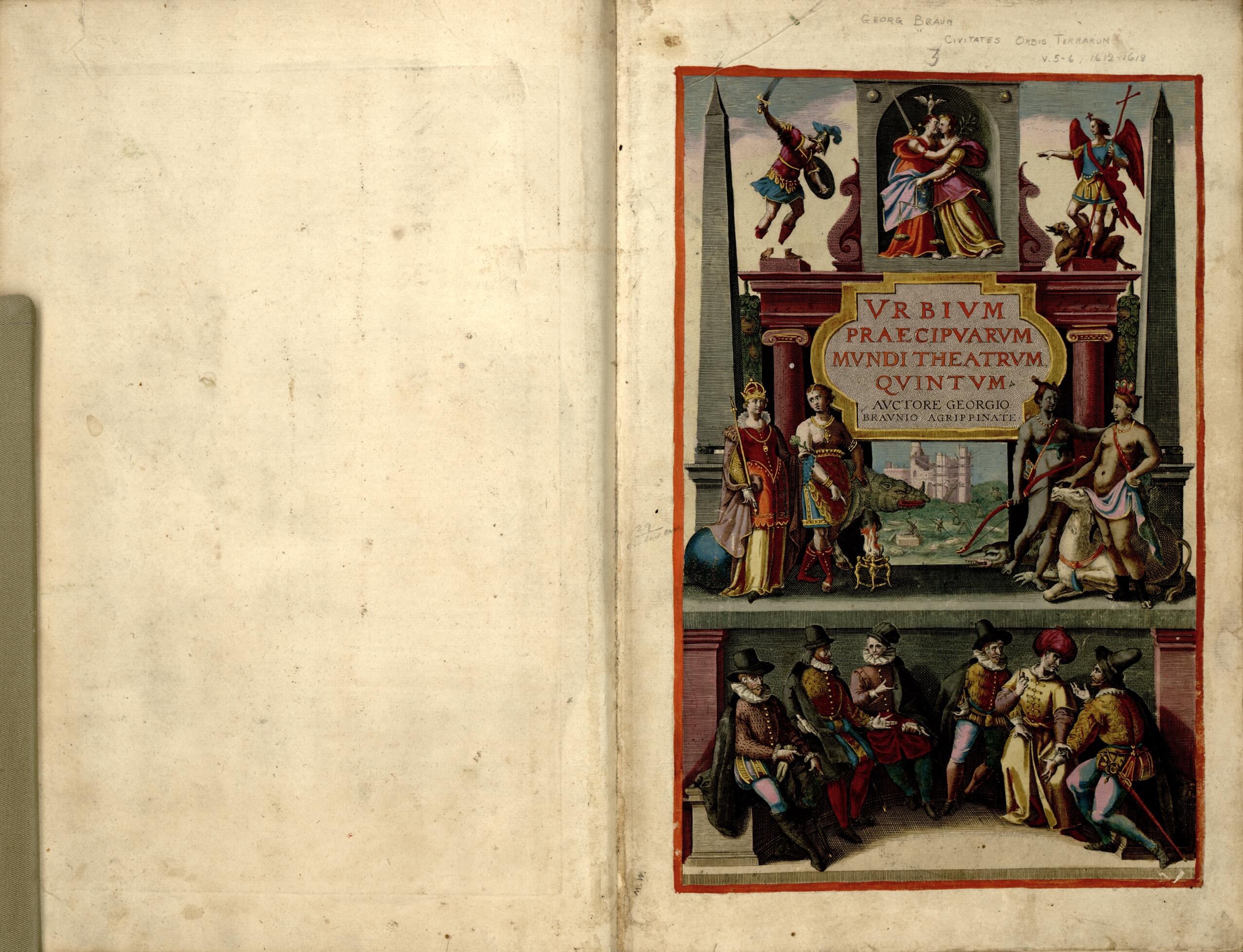 This old map of Civitates Orbis Terrarvm from 1612 was created by P. Von Brachel, Georg Braun, Jacob Van Deventer, Anton Hierat, Jacob Hoefnagel, Joris Hoefnagel, Abraham Hogenberg, Frans Hogenberg, Simon Novellanus, Henrik Rantzau in 1612