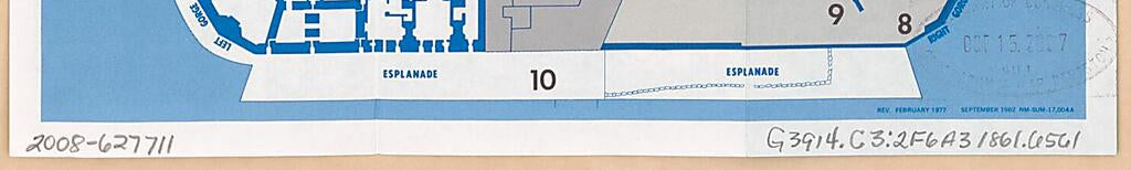 This old map of Fort Sumter National Monument, South Carolina from 1861 was created by  United States. National Park Service in 1861
