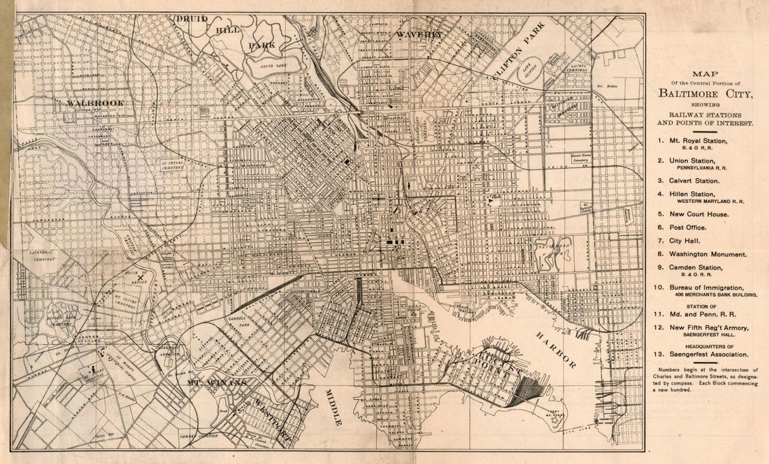 This old map of Map of Maryland Showing the Natural Resources of the Counties from 1920 was created by A. Hoen & Co, Maryland Geological Survey, Maryland. Bureau of Immigration in 1920