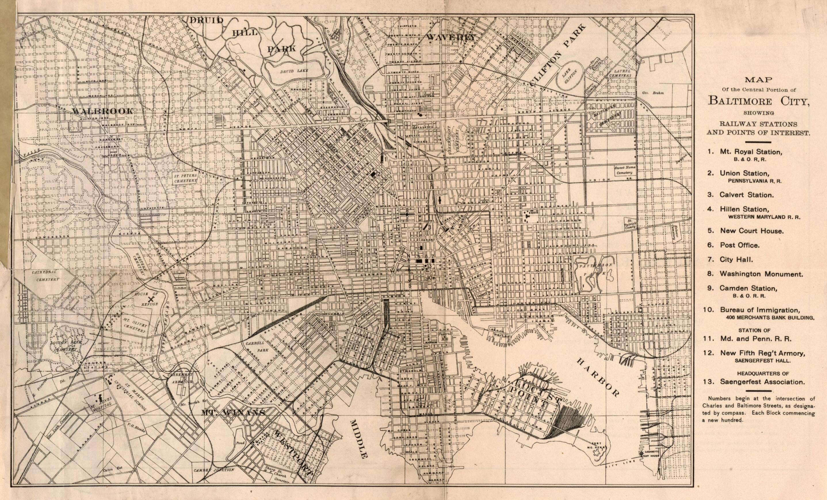 This old map of Map of Maryland Showing the Natural Resources of the Counties from 1920 was created by A. Hoen & Co, Maryland Geological Survey, Maryland. Bureau of Immigration in 1920