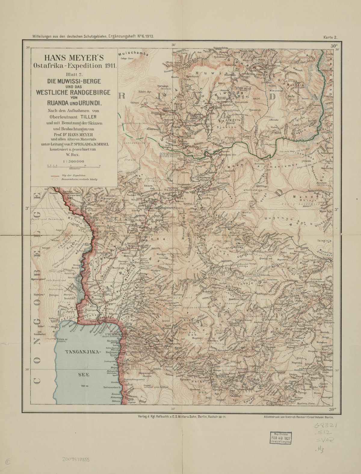 Expedition 1911 by Relic Map Company