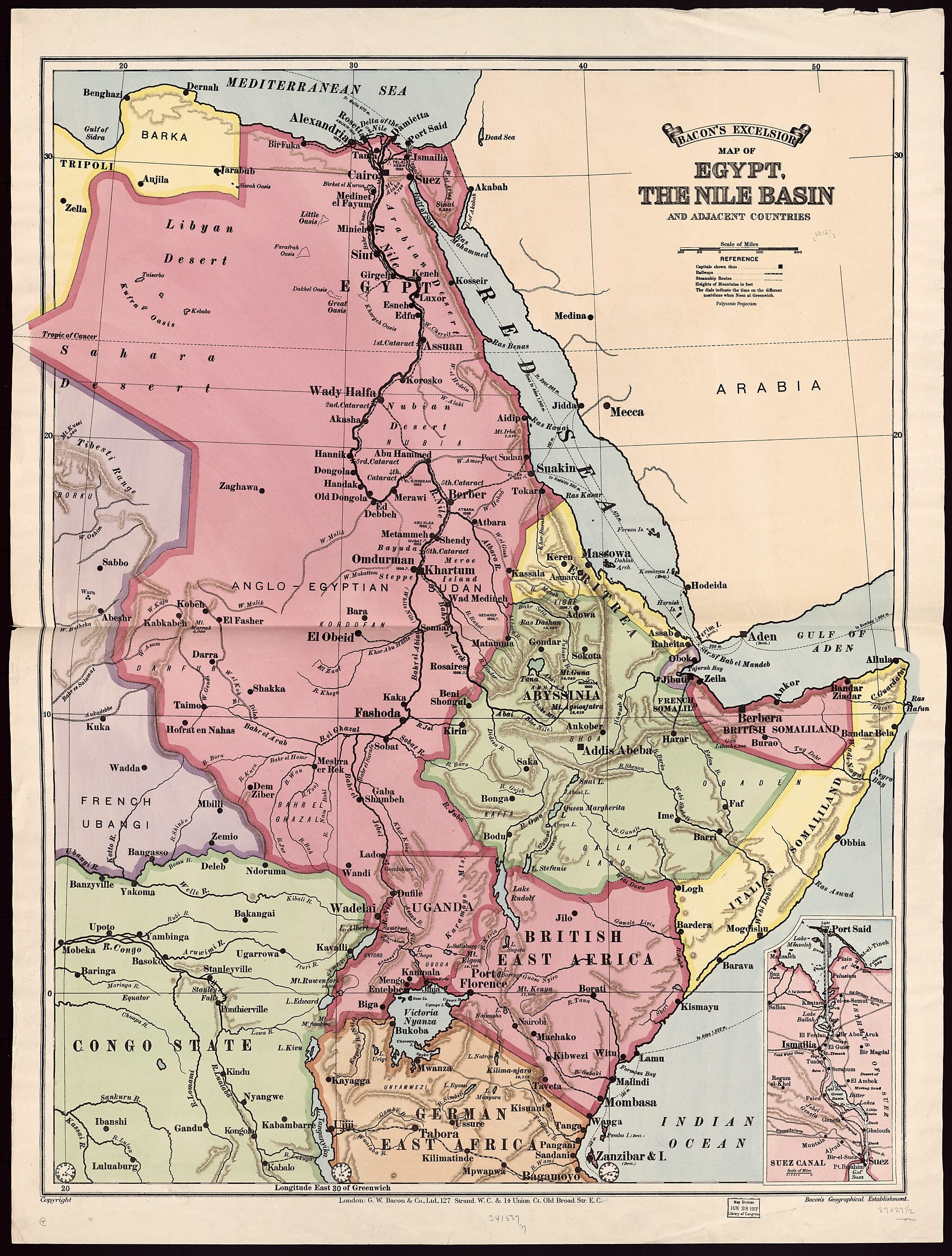 This old map of Bacon&