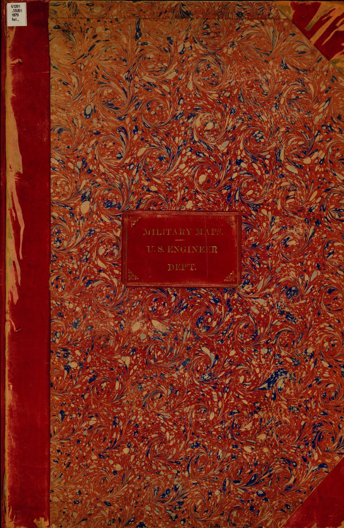 Military Maps 1879 by Relic Map Company