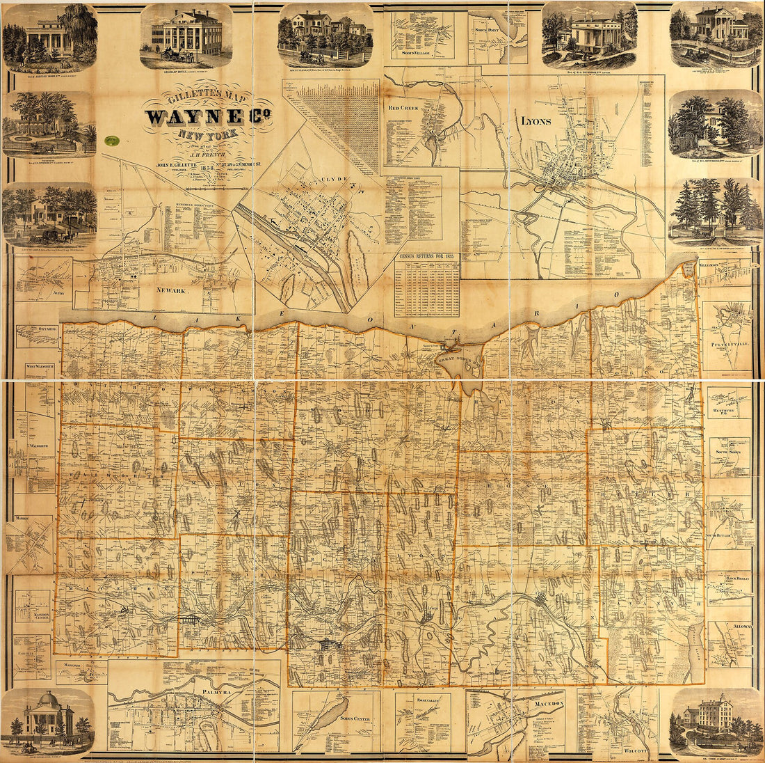 This old map of Gillette&