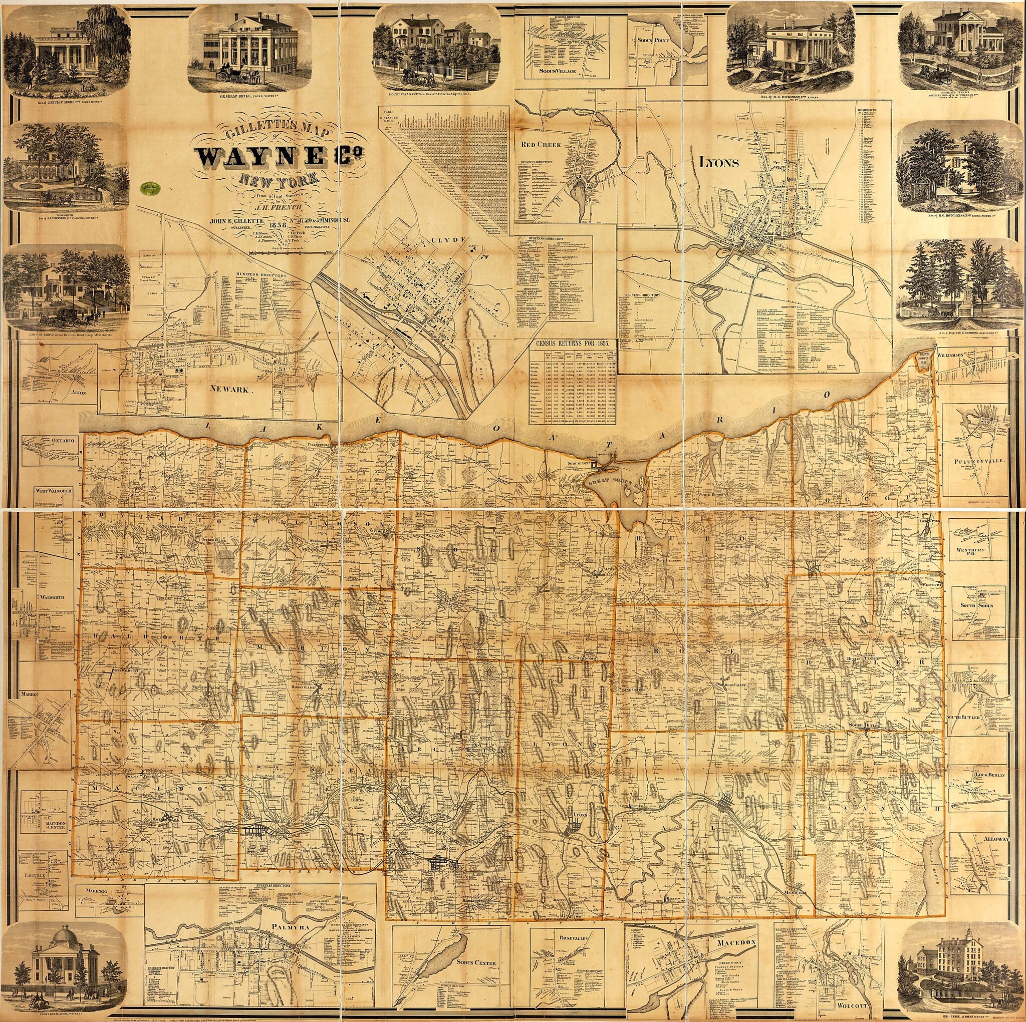 This old map of Gillette&
