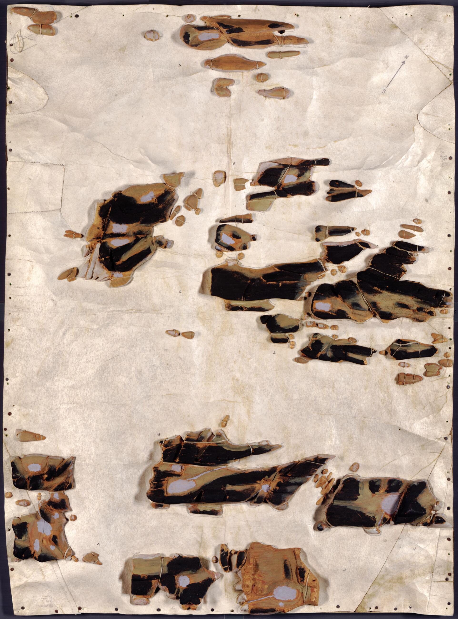 This old map of Map of the Crown Prince Islands, Disco sic Bay, Greenland (Map of the Crown Prince Islands, Disko Bay, Greenland) from 1925 was created by Silas Sandgreen in 1925