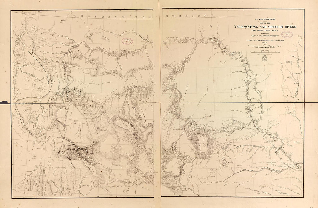 This old map of 60 from 1868 was created by United States. War Department in 1868
