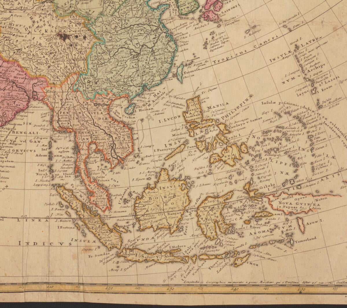 This old map of Asia : Secundum Legitimas Projectionis Sterographicae Regulas Et Juxta Recentissimas Observation Et Relationes Explosis Aliorum Fabulosis Designationibus Et Narrationibus Adhibitis Quoque Veterum Monumentis Et Recentiorum Itinerariis Desc