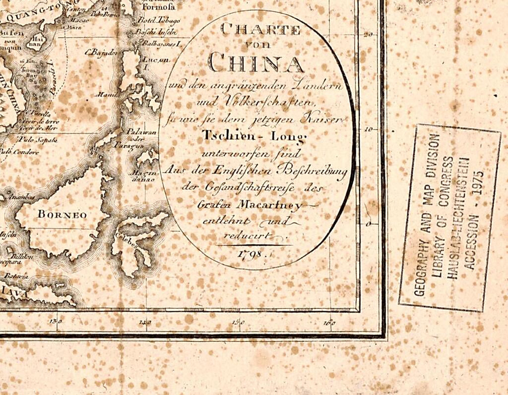 This old map of Long from 1798 was created by  Verlag Des Industrie Comptoirs in 1798