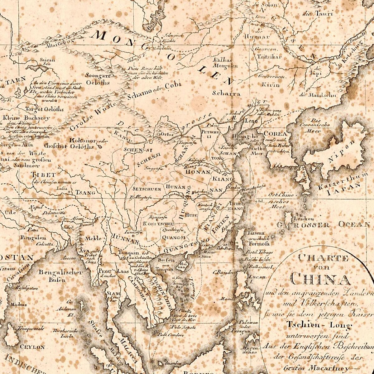 This old map of Long from 1798 was created by  Verlag Des Industrie Comptoirs in 1798