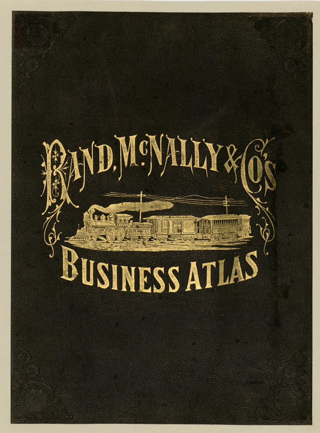 This old map of Rand McNally & Co&