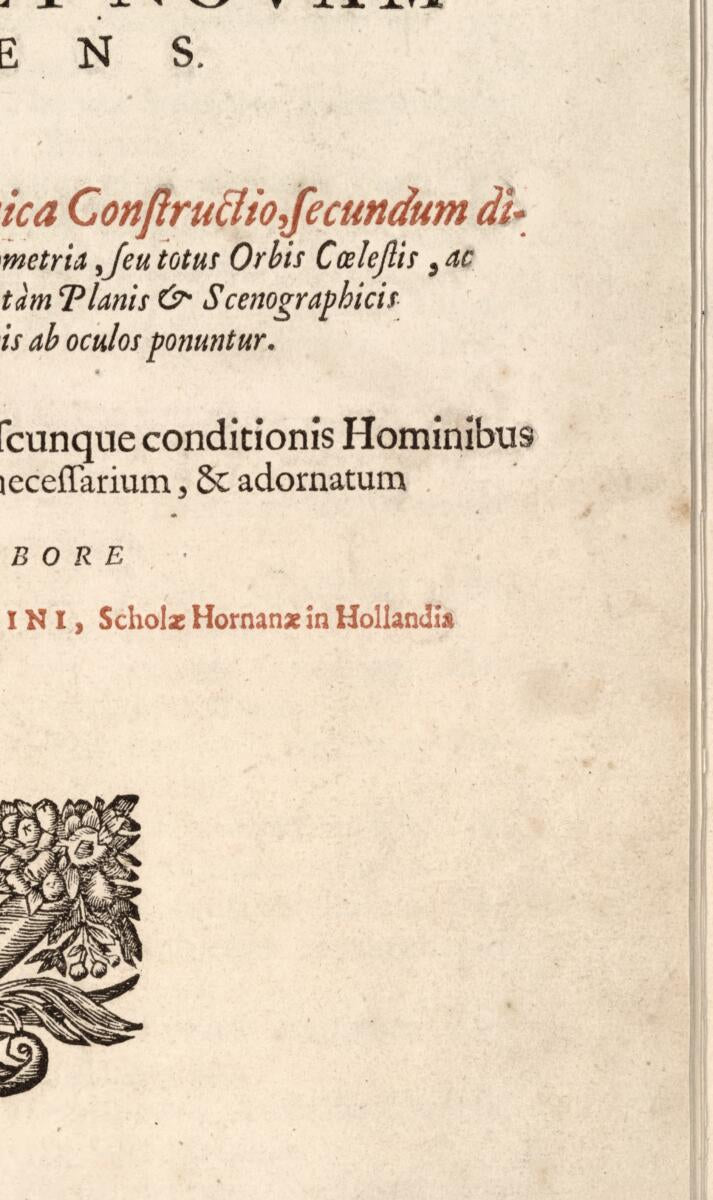 This old map of Harmonia Macrocosmica, Seu, Atlas Universalis Et Novus, Totius Universi Creati Cosmographiam Generalem, Et Novam Exhibens : In Quâ Omnium Totius Mundi Orbium Harmonica Constructio, Secundum Diversas Diversorum Authorum Opioniones, Ut Et
