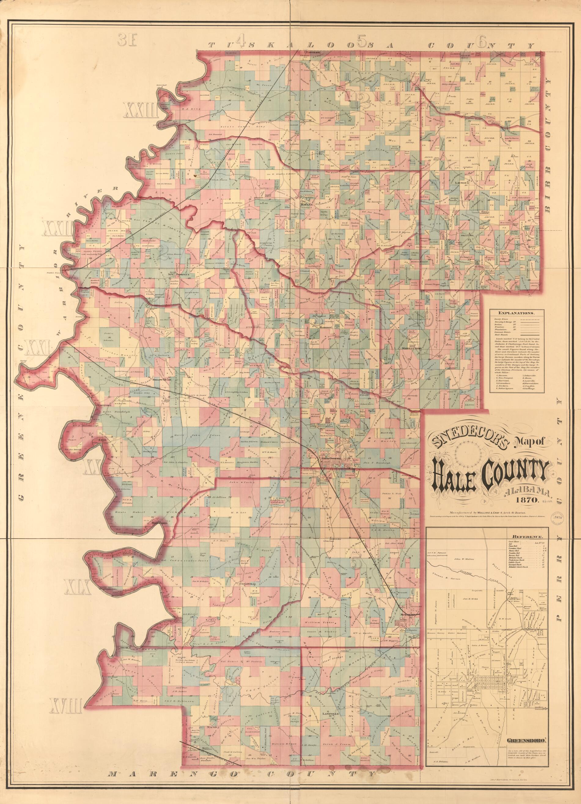 This old map of Snedecor&