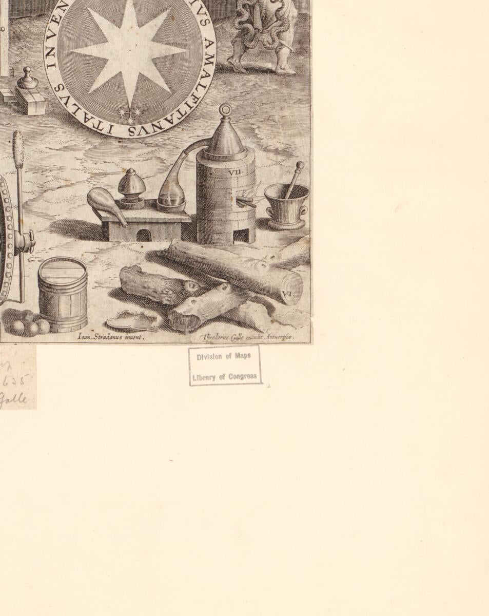 This old map of Map of the Western Hemisphere from 1590 was created by Théodore Galle, Jan Van Der Straet in 1590