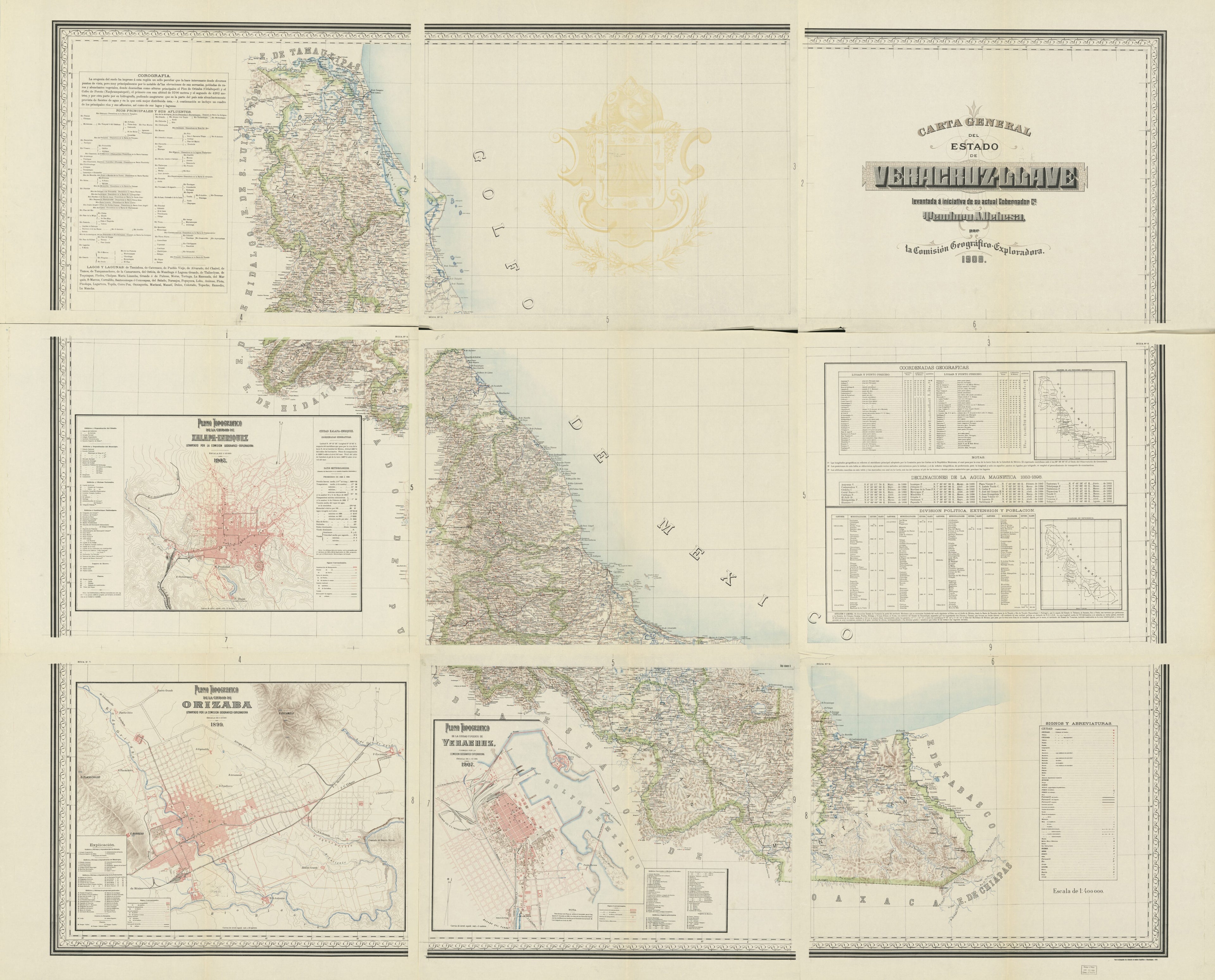 This old map of Llave from 1919 was created by Exploradora, Mexico. Dirección De Estudios Geográficos Y Climatológicos in 1919