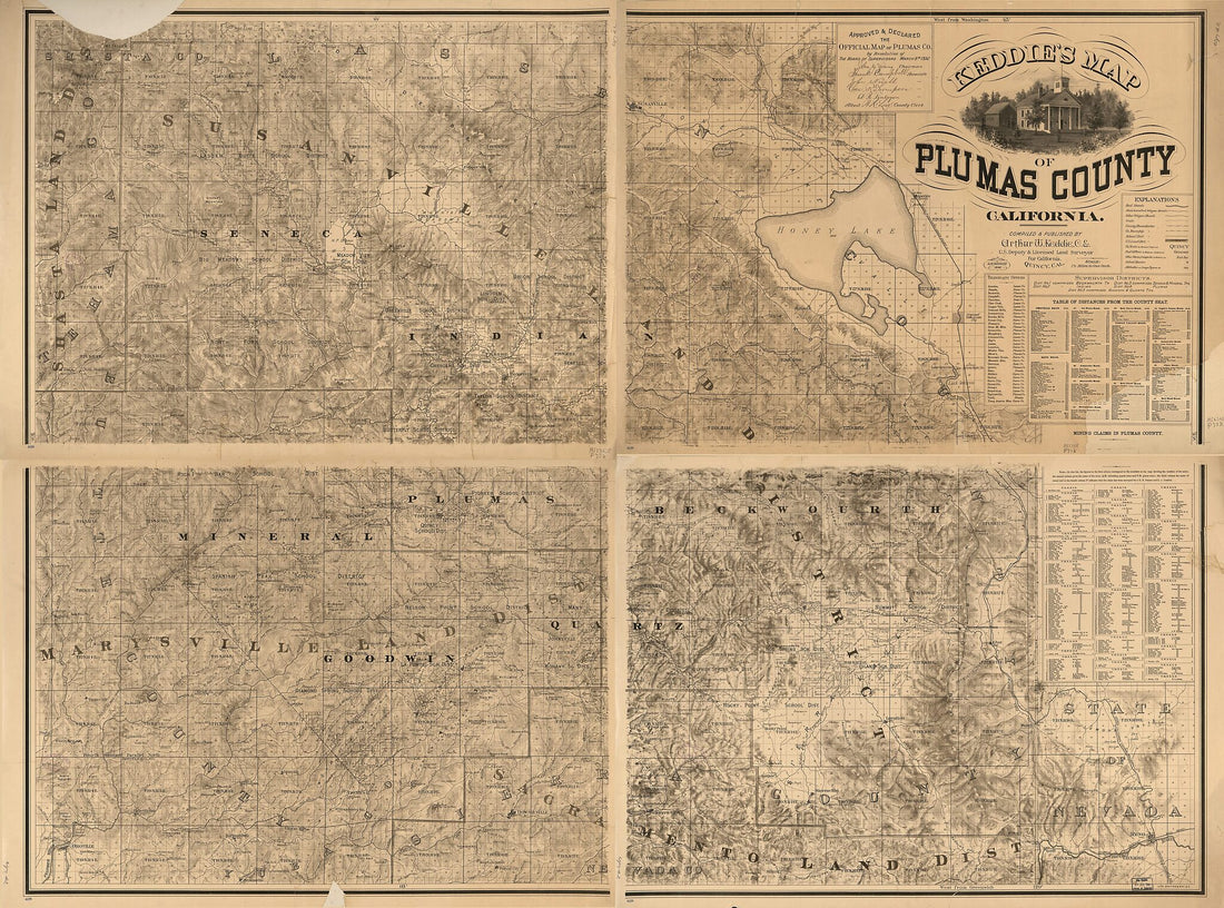 This old map of Keddie&