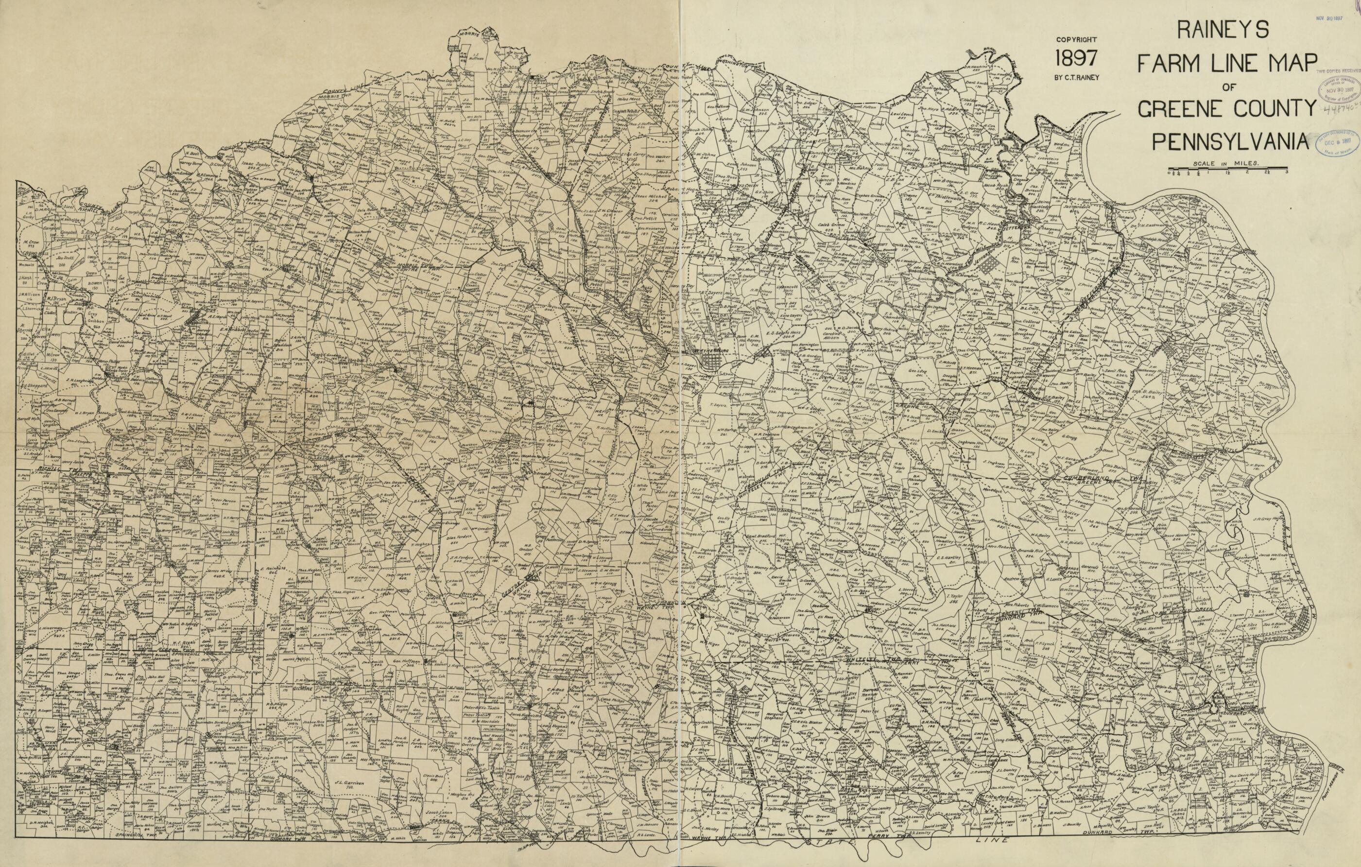 This old map of Rainey&