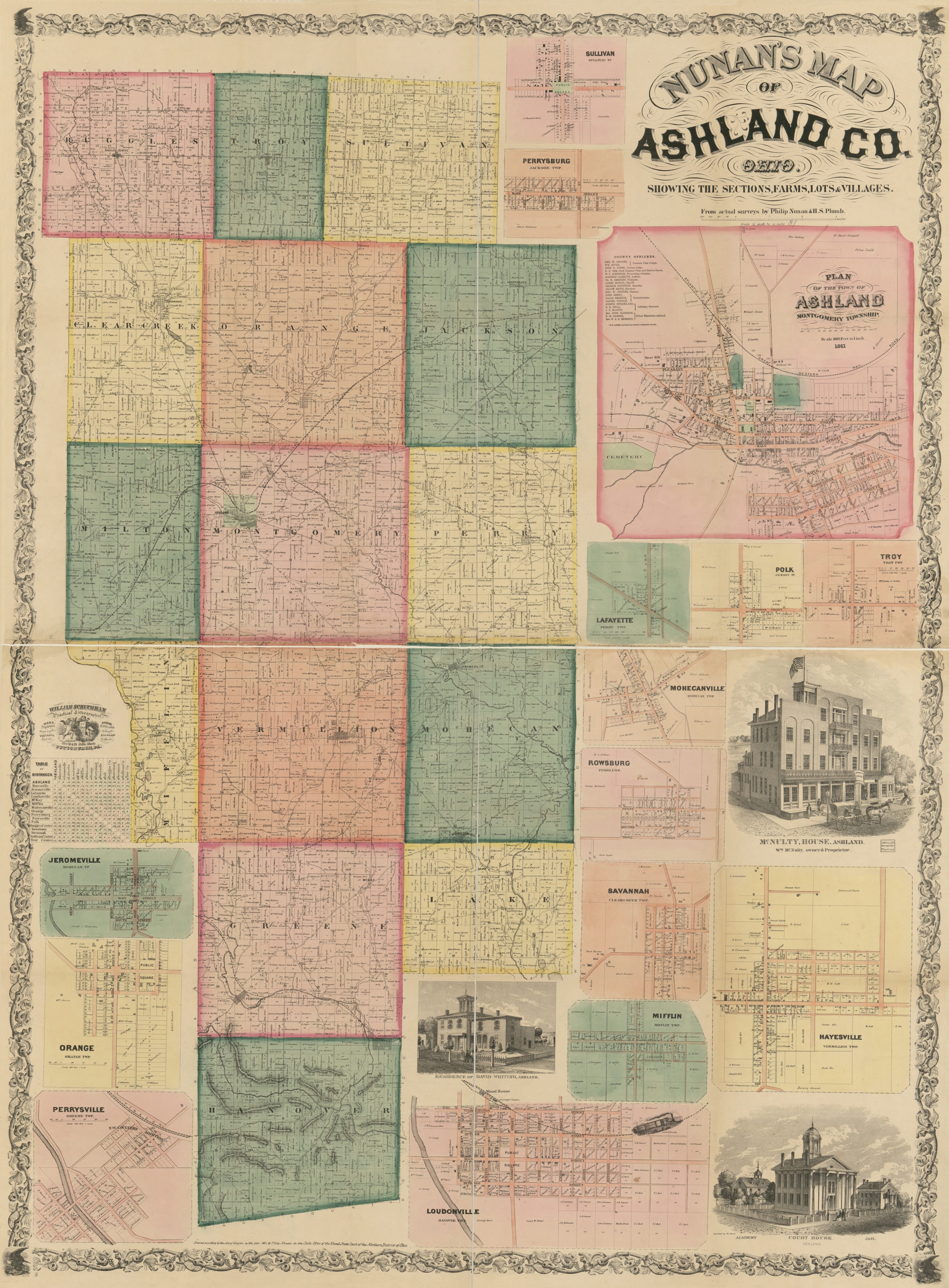 This old map of Nunan&