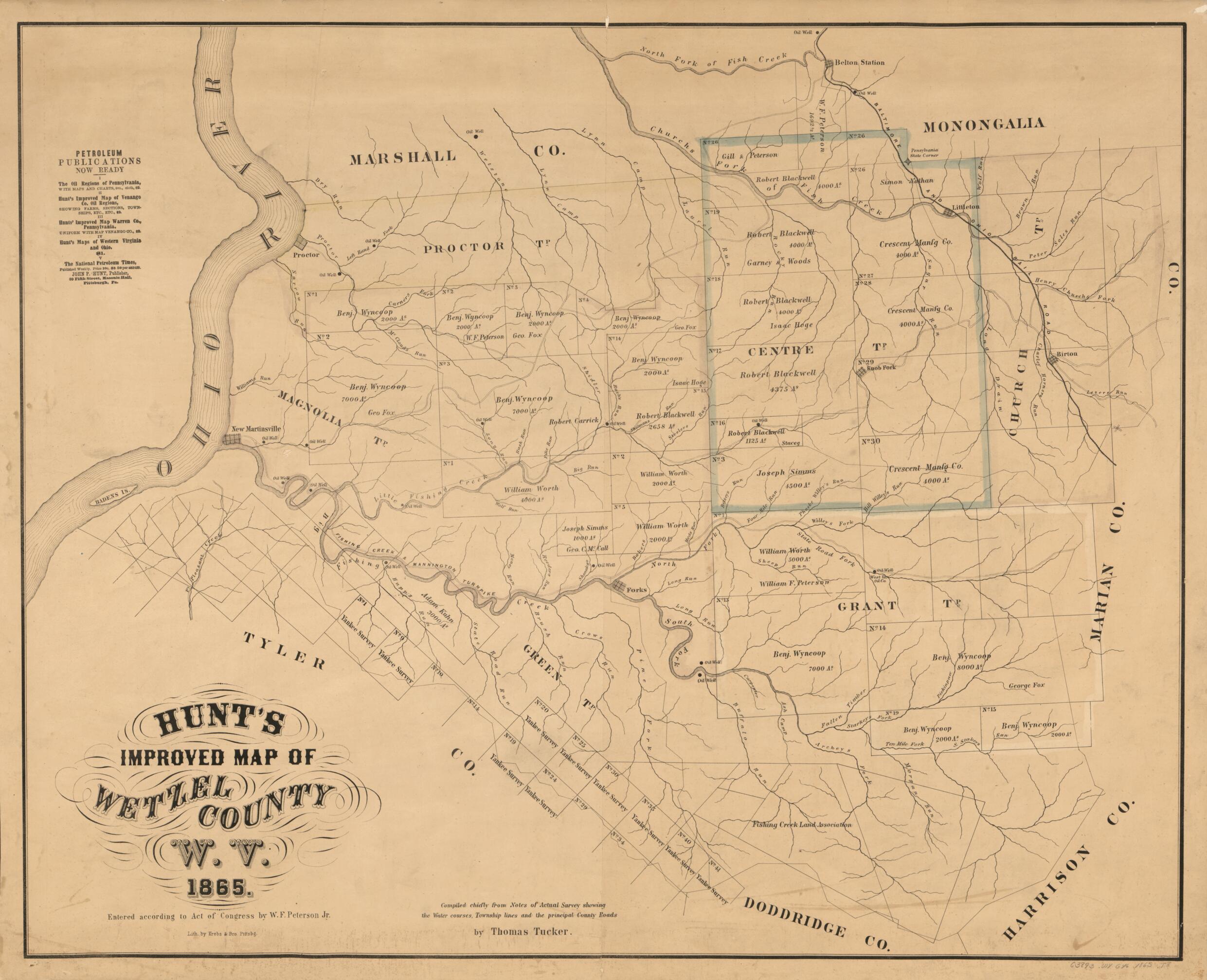 This old map of Hunt&