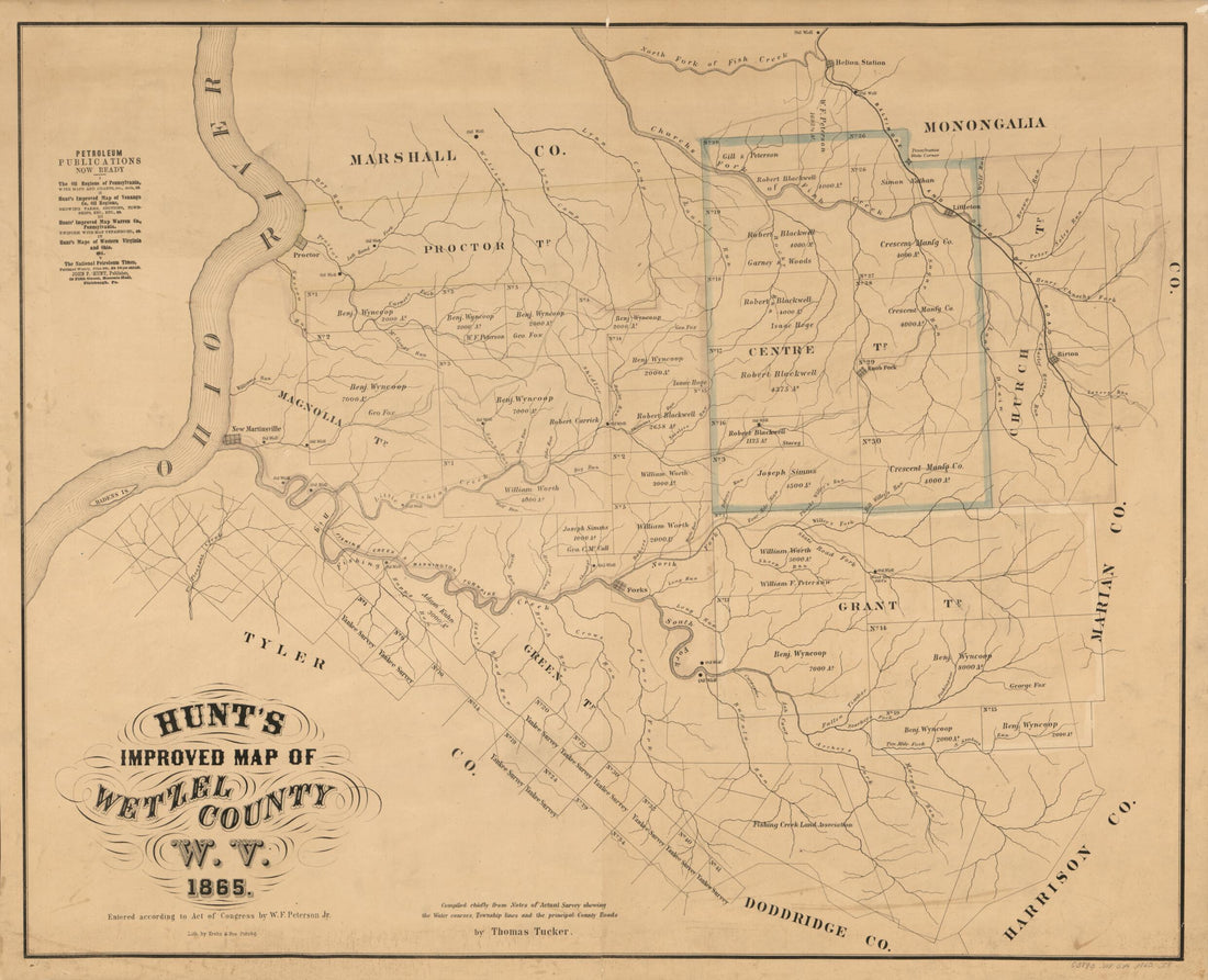 This old map of Hunt&