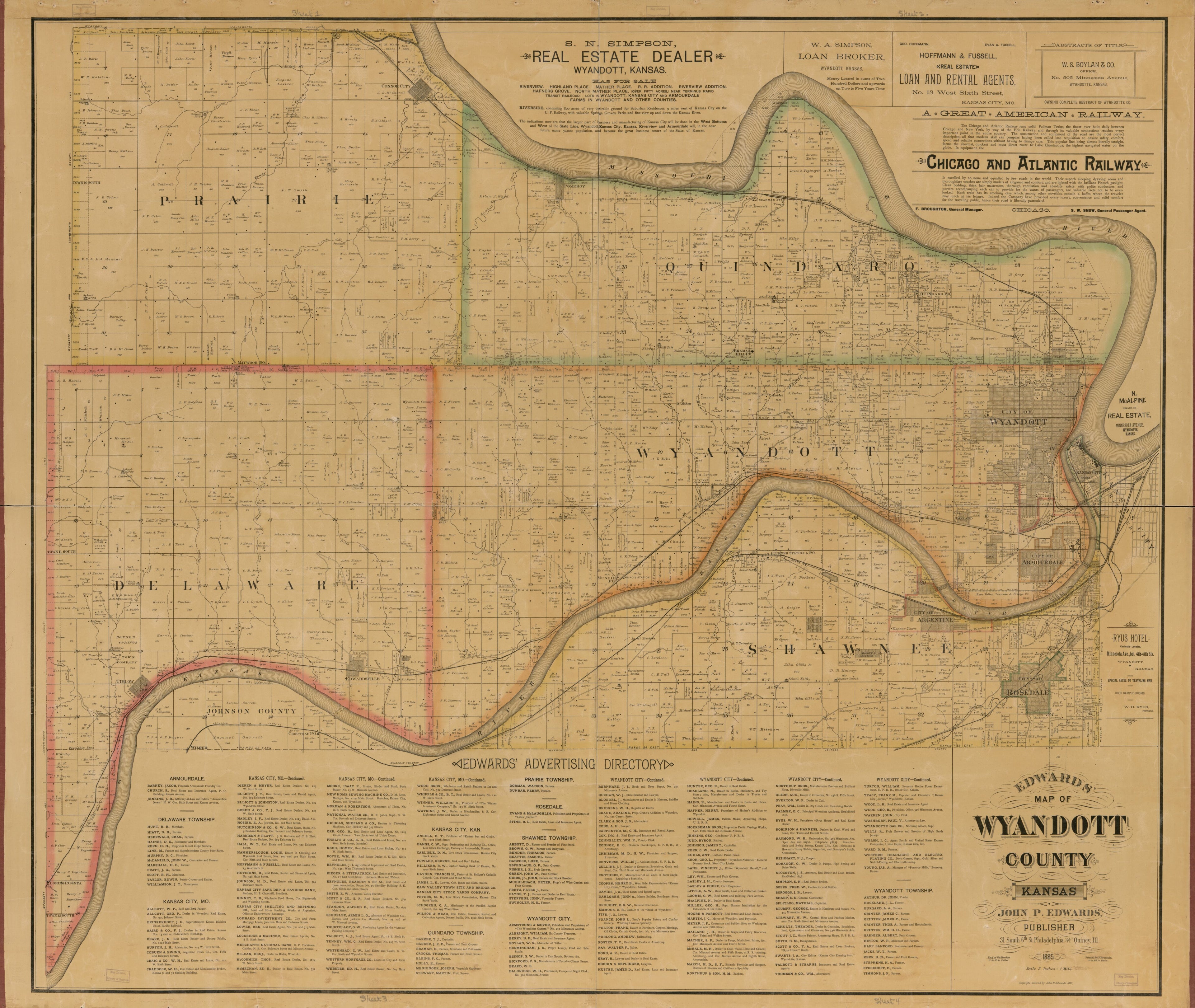 This old map of Edward&