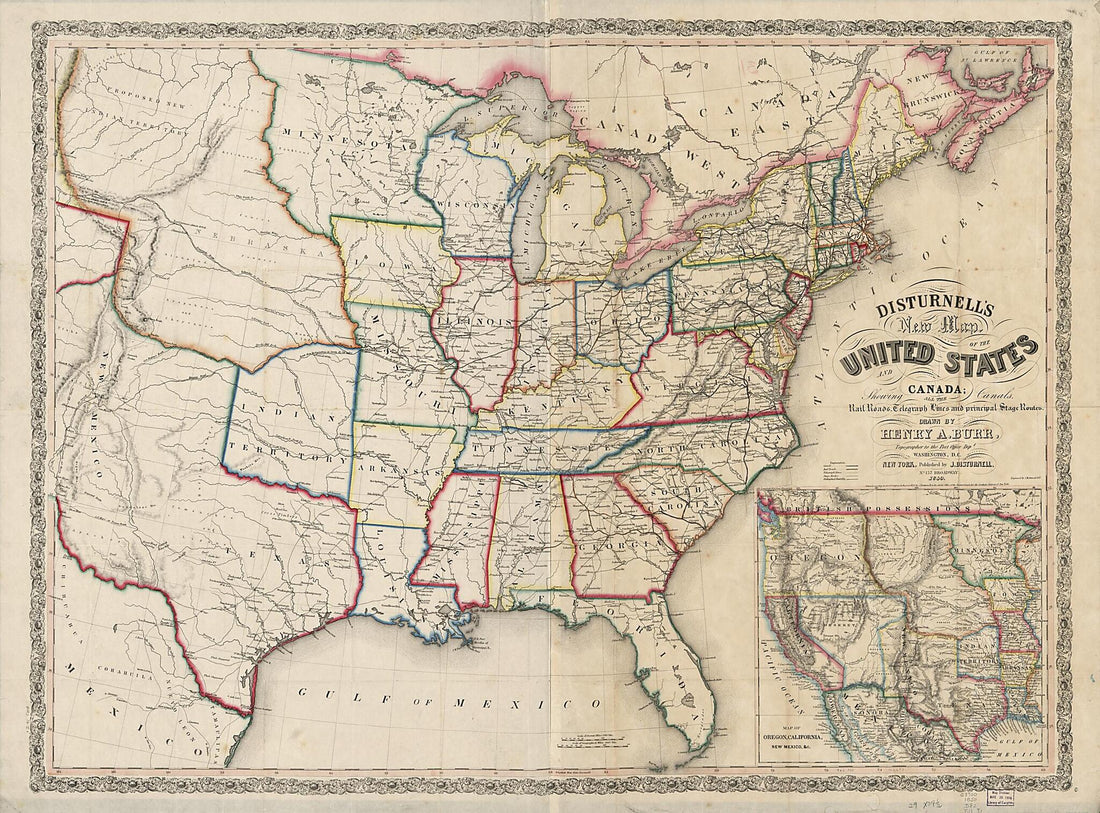 This old map of Disturnell&