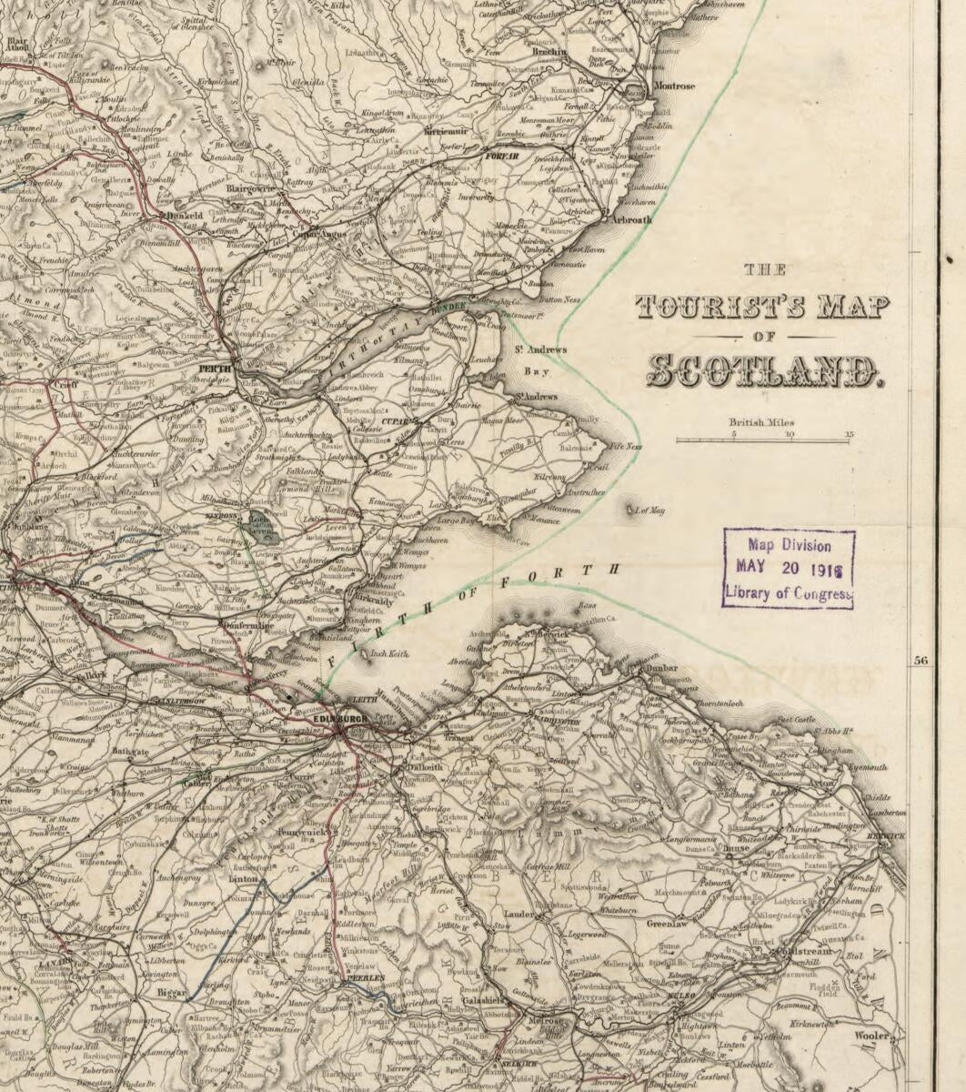 This old map of The Tourist&