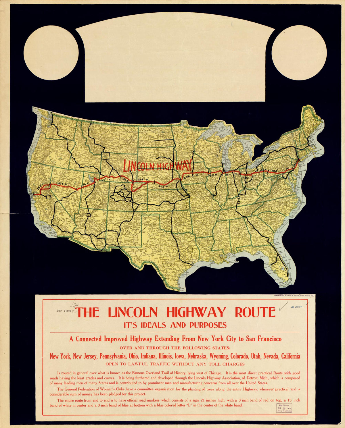 The Lincoln Highway Route : It&
