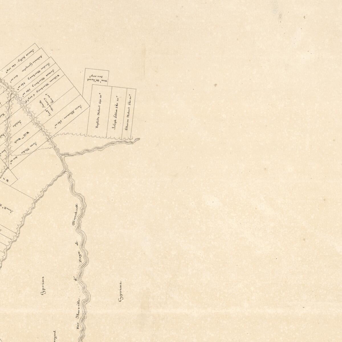 This old map of Mapa De Las Locaciones Del Distrito De Manchack from 1799 was created by Vicente Sebastián Pintado in 1799