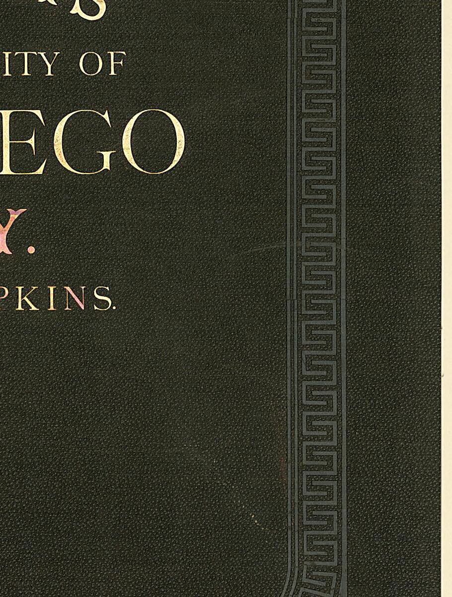 This old map of City Atlas of Oswego, New York : from Official Records, Private Plans and Actual Surveys. (Atlas of the City of Oswego N.Y.) from 1880 was created by Griffith Morgan Hopkins in 1880