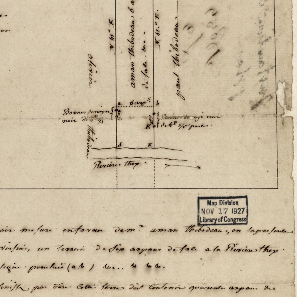 This old map of Attakapa Region Land Grants, Louisiana. (Louisiane, Attacapa, Louisiane, District Attacapa, Plan D&