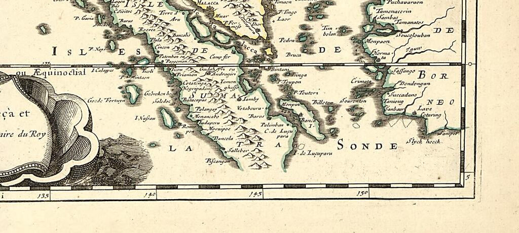 This old map of Partie Meridionale De L&