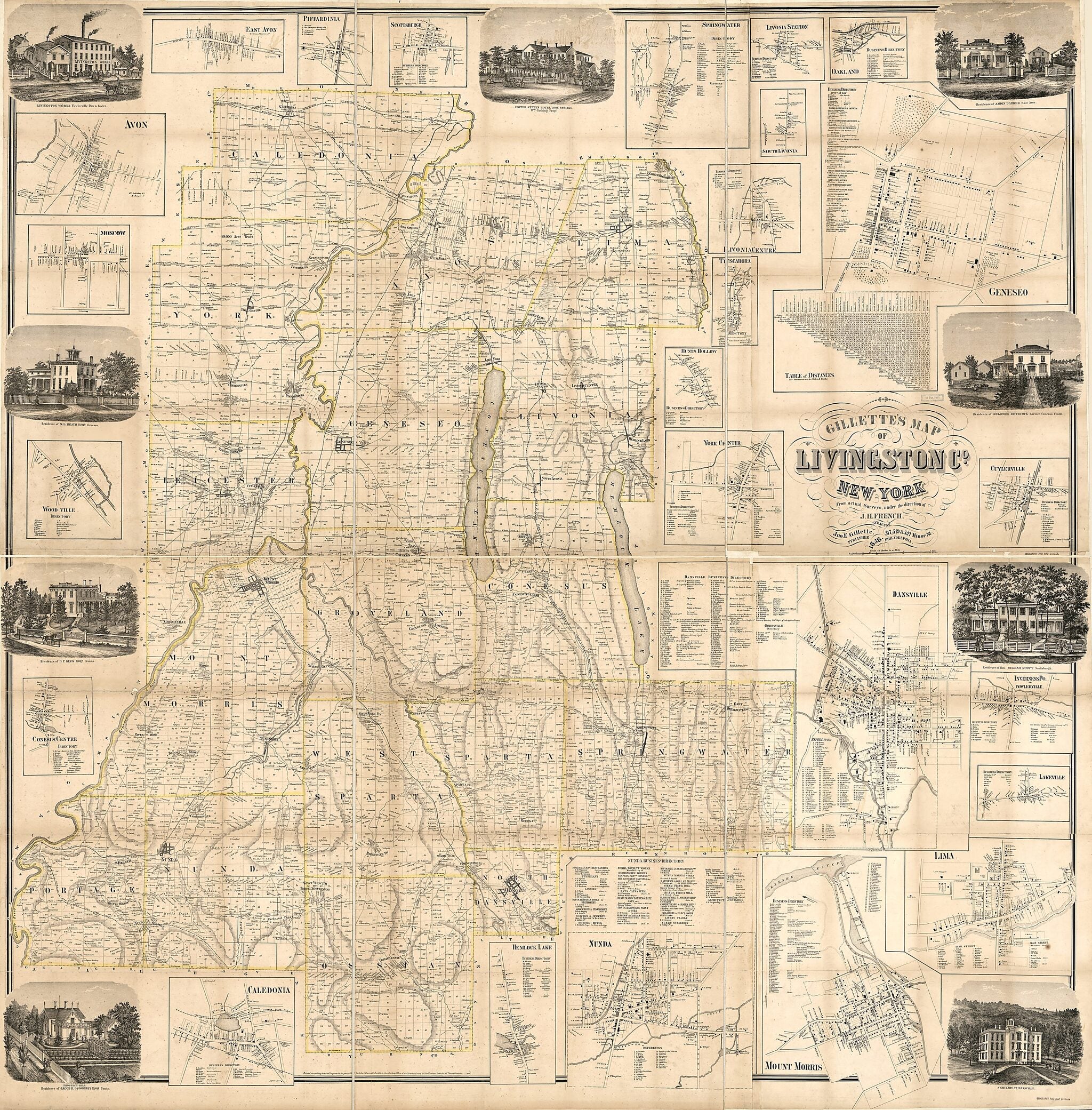 This old map of Gillette&