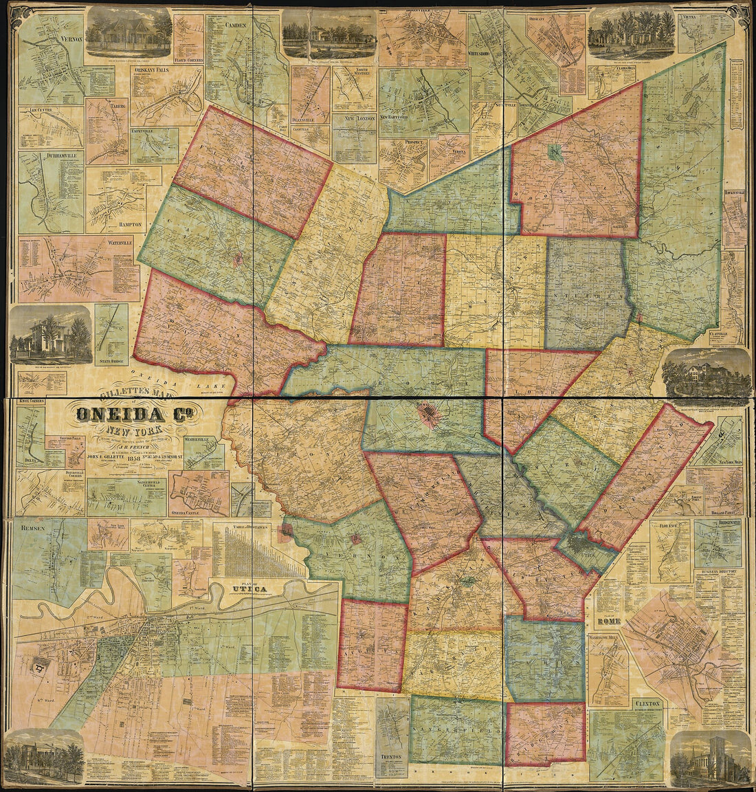 This old map of Gillette&