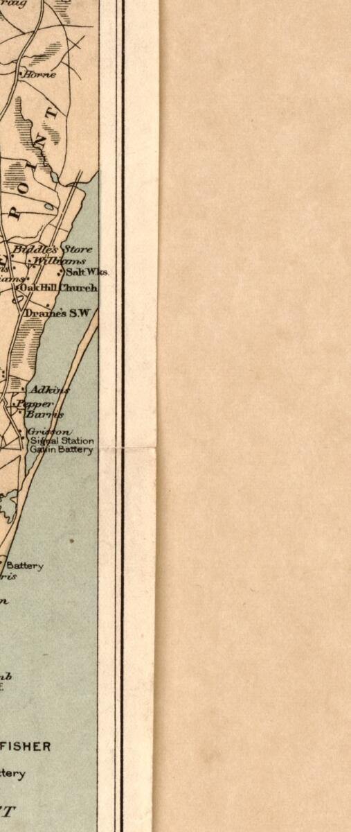 This old map of Map of the Cape Fear River and the Approaches to Wilmington, N.C. : from C.S.A. Engineer Surveys from 1862 was created by R. F. Barnes,  Norris Peters Co in 1862
